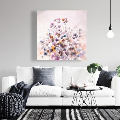 Wildflowers Romantic Floral & Botanical Bedroom Canvas Decor