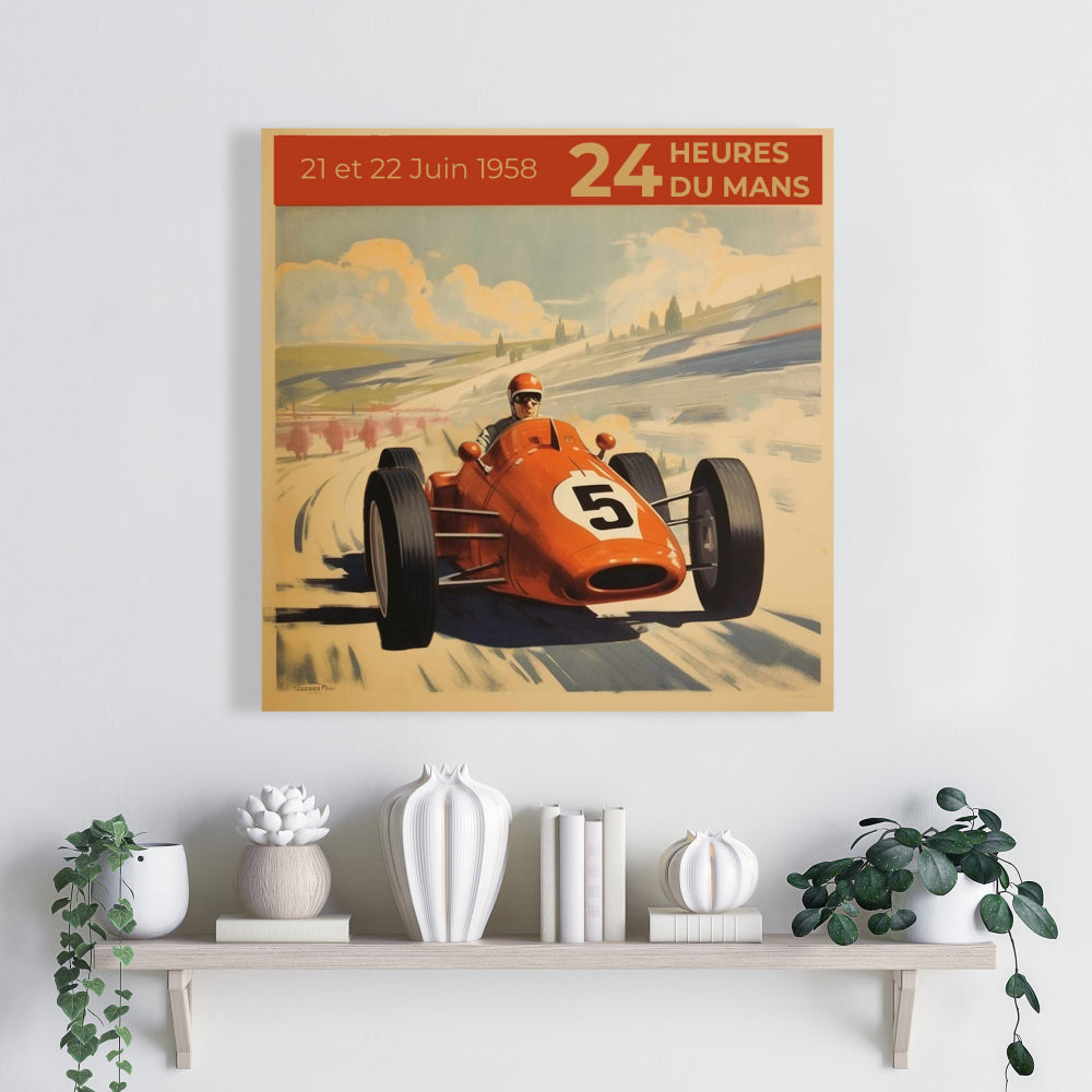 Loisirs de transport Toile jaune - Décoration d'intérieur numéro 5