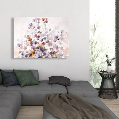 Wildflowers Romantic Floral & Botanical Bedroom Canvas Decor