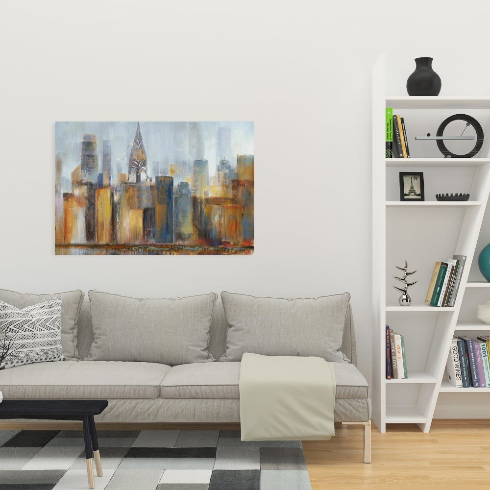 Toile Paysage urbain - Chrysler Building | Décoration murale