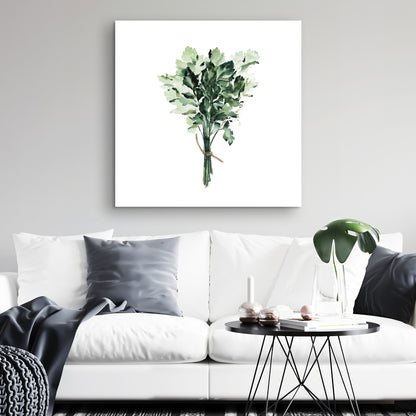 Toile « Tied Up Persil Bundle » | Décoration d'intérieur, décoration murale de cuisine