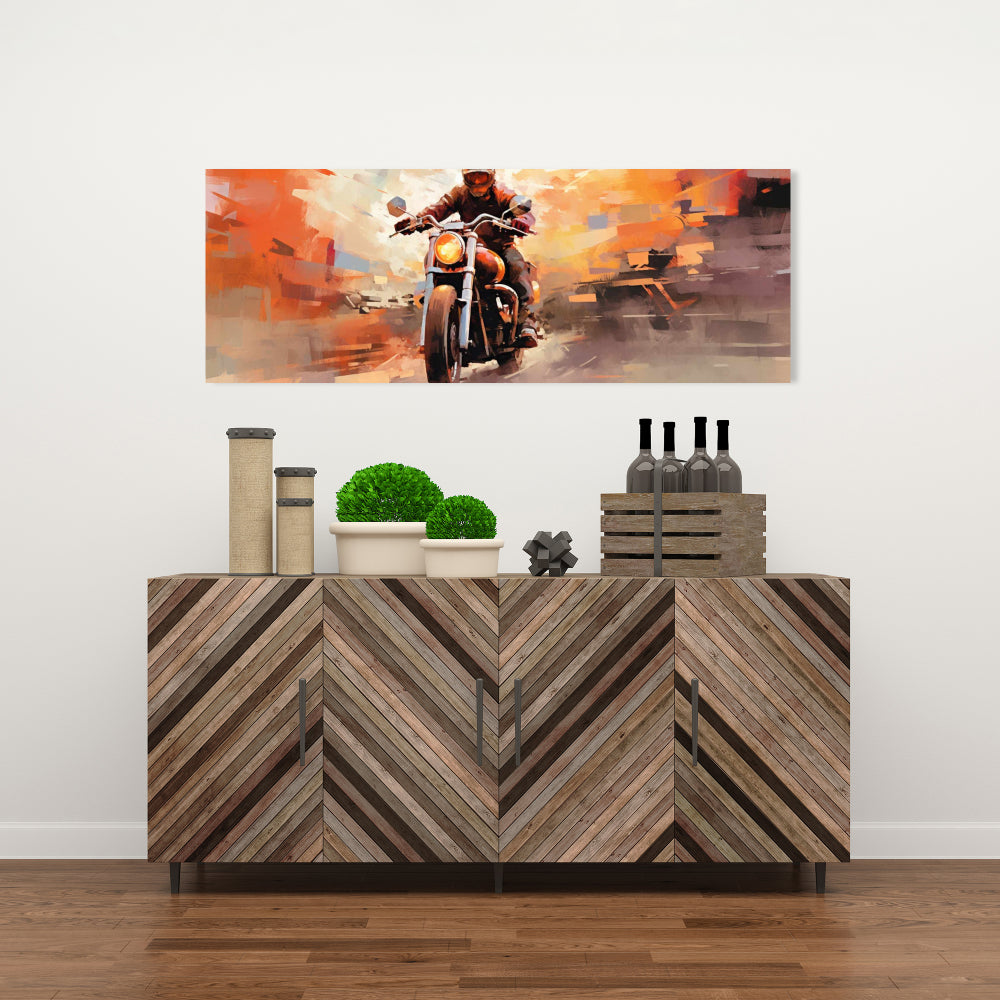 Toile blanche Acceleration Hobbies pour chambre à coucher – Décoration d'intérieur