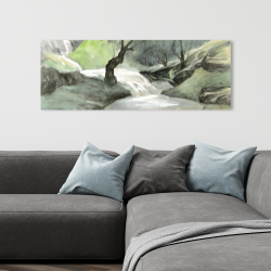 Canvas 16 x 48 - Oasis of relaxation