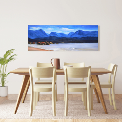 Canvas 16 x 48 - Scotland calm eddies