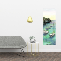 Toile 16 x 48 - Bateaux à cala macarella