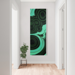 Canvas 20 x 60 - Malachite stone