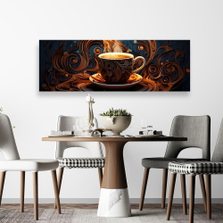 Canvas 20 x 60 - Coffee trance