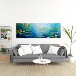 Canvas 20 x 60 - Water lilly