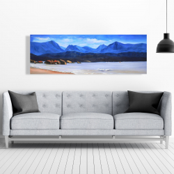 Canvas 20 x 60 - Scotland calm eddies