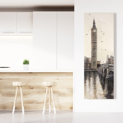 Canvas 20 x 60 - Big ben in london