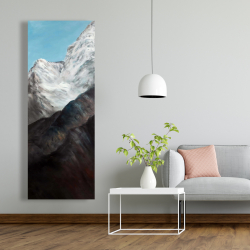 Canvas 20 x 60 - Emblematic himalayan peaks