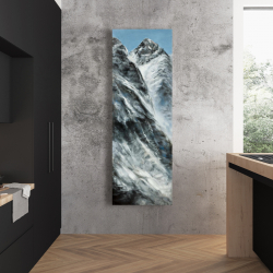 Canvas 20 x 60 - Mountains of lhotse wall on nepal side