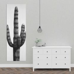 Toile 20 x 60 - Grand cactus