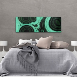 Canvas 20 x 60 - Malachite stone