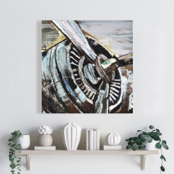 Canvas 24 x 24 - Airplane propeller