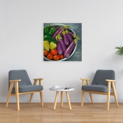 Toile 24 x 24 - Bol de légumes