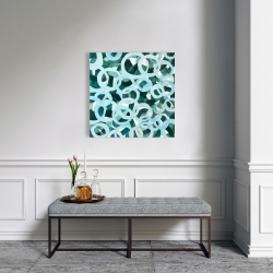 Canvas 24 x 24 - Abstract circles