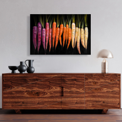 Canvas 24 x 36 - Colorful carrots