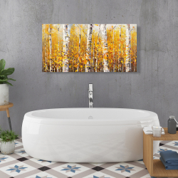 Canvas 24 x 48 - Birches by sunny day