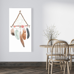 Canvas 24 x 48 - Triangular dream catcher