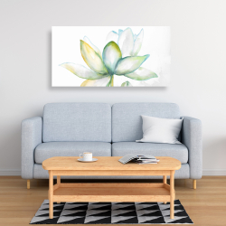 Canvas 24 x 48 - Abstract lotus flower