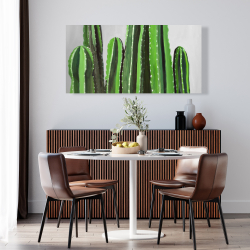 Canvas 24 x 48 - Cactus candles