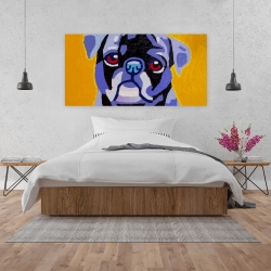 Canvas 24 x 48 - Flash the pug