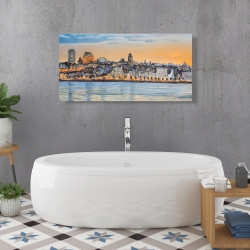 Canvas 24 x 48 - Skyline of quebec city