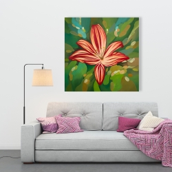 Canvas 36 x 36 - Blaze tiger lilies