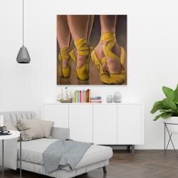 Canvas 36 x 36 - Synchronized ballerinas