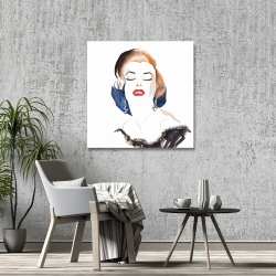 Canvas 36 x 36 - Vintage chic marilyne monroe