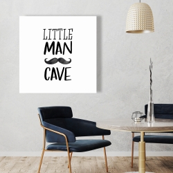 Canvas 36 x 36 - Little man cave