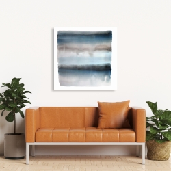 Canvas 36 x 36 - Blue stripes