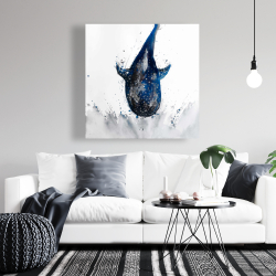 Toile 36 x 36 - Requin baleine