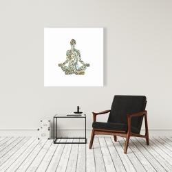 Toile 36 x 36 - Attitude zen