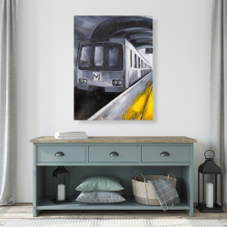 Canvas 36 x 48 - Subway