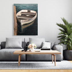 Toile 36 x 48 - Bateau à rames