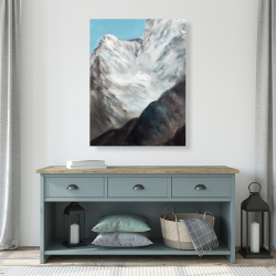 Canvas 36 x 48 - Emblematic himalayan peaks