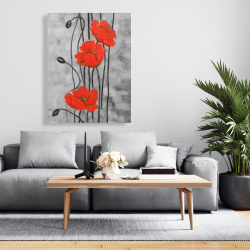 Canvas 36 x 48 - Long stem flowers