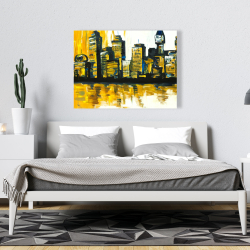 Canvas 36 x 48 - Yellow city