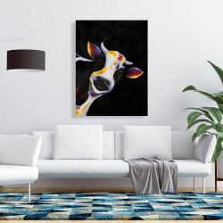 Canvas 36 x 48 - One funny cow