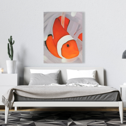 Toile 36 x 48 - Poisson clown sous la mer