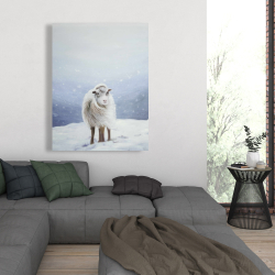Canvas 36 x 48 - Long hair sheep