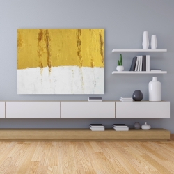 Canvas 36 x 48 - Golden stripe