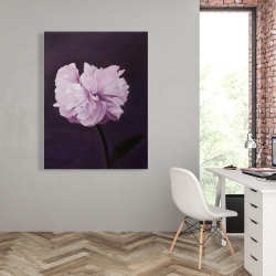 Canvas 36 x 48 - Beautiful purple flower