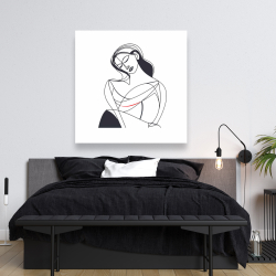 Toile 48 x 48 - L'amour d'une mère