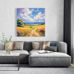 Canvas 48 x 48 - Small country house