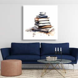 Canvas 48 x 48 - Caffeinated books