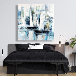 Canvas 48 x 48 - Industrial style boats