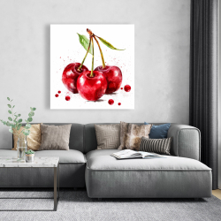 Canvas 48 x 48 - Cherries